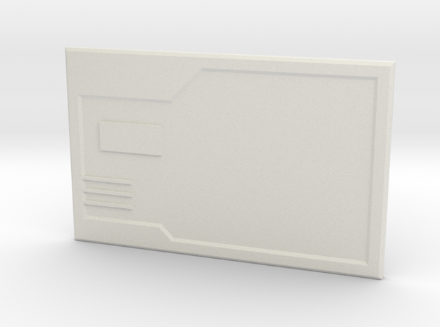 The Chipset 2 in White Premium Versatile Plastic