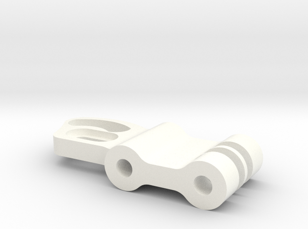 Replacement Mount Arm  in White Processed Versatile Plastic