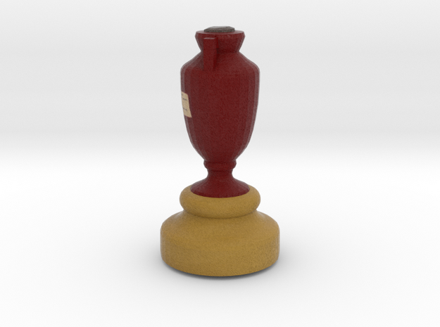 Cricket Ashes Cup in Full Color Sandstone