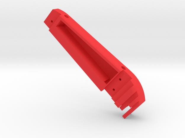 F2D Handle cover v1.1 - Henning Forbech in Red Processed Versatile Plastic