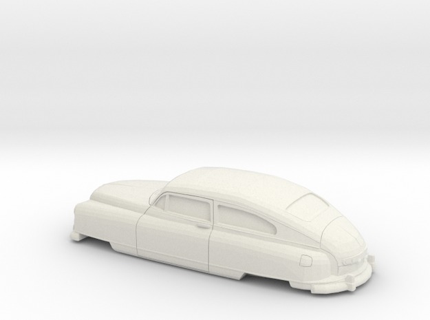 1/32 1949-50 Nash Ambassador Coupe in White Natural Versatile Plastic