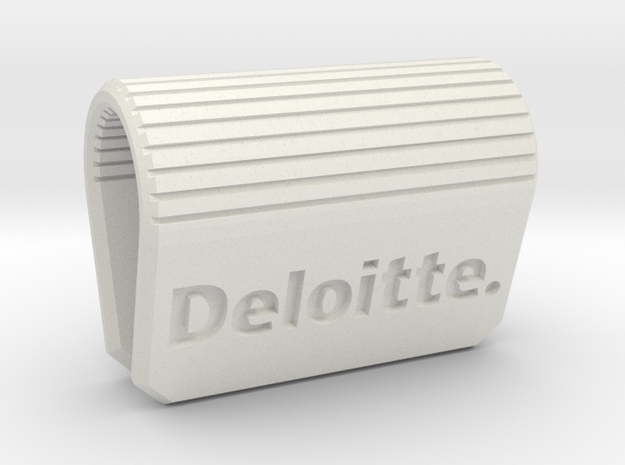 Webcam-Clip Deloitte Edition  in White Natural Versatile Plastic