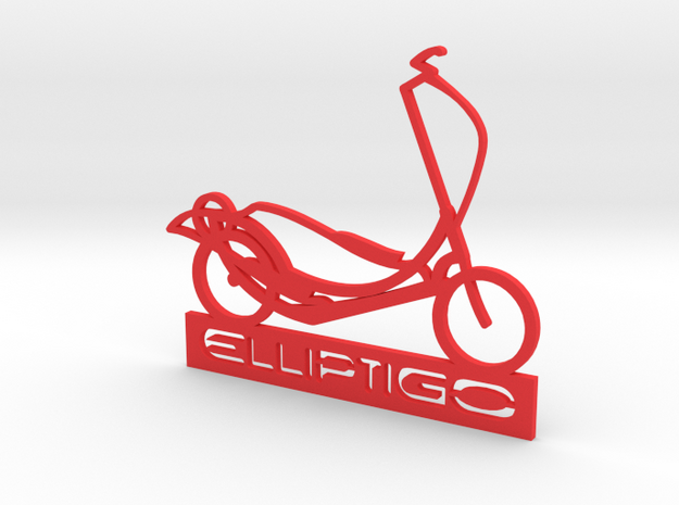 ElliptiGO ornament in Red Processed Versatile Plastic