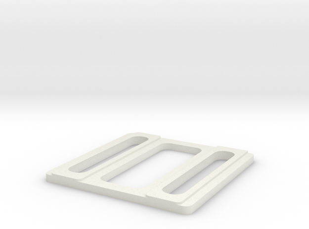 DBL SPACING TOOL in White Natural Versatile Plastic: 1:87 - HO