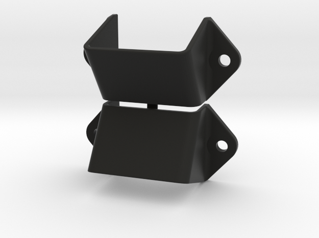 2 Support de cales "M2" - 2 Wheels chocks holders  in Black Natural Versatile Plastic