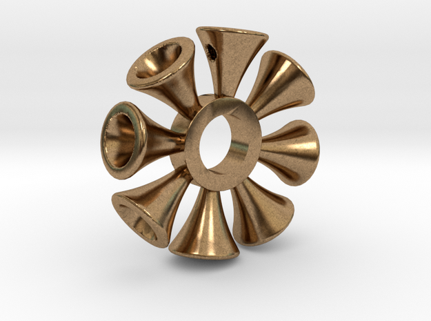 Ring X6 in Natural Brass: Small