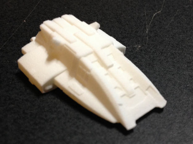 Kal'Ger Pursuit Special MicroMachine Scale in White Natural Versatile Plastic