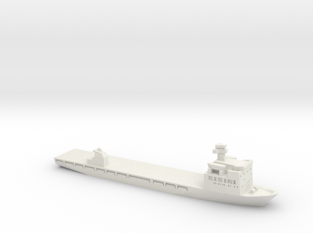 Shi Chang (83) Training Ship, 1/1800 in White Natural Versatile Plastic