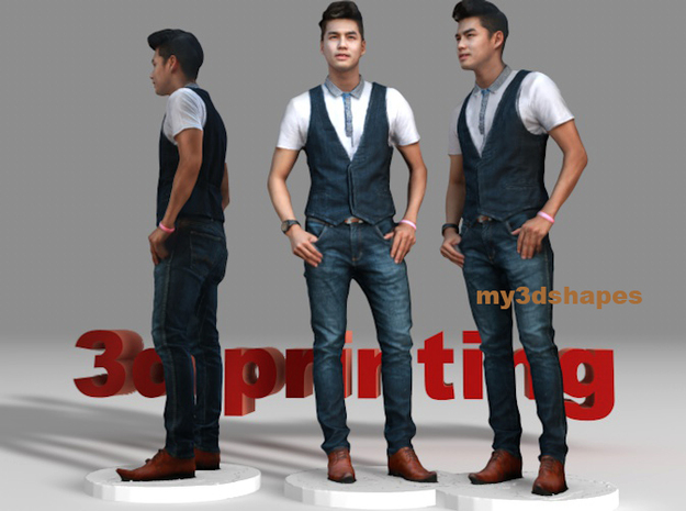 Phet Thakrit actor , singer , popstar. in Full Color Sandstone