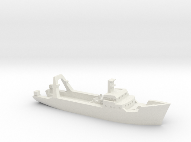 1/1200 Junella Trawler in White Natural Versatile Plastic