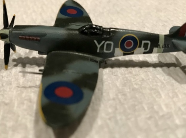Spitfire F MkXIVE "high back" in White Natural Versatile Plastic: 1:144