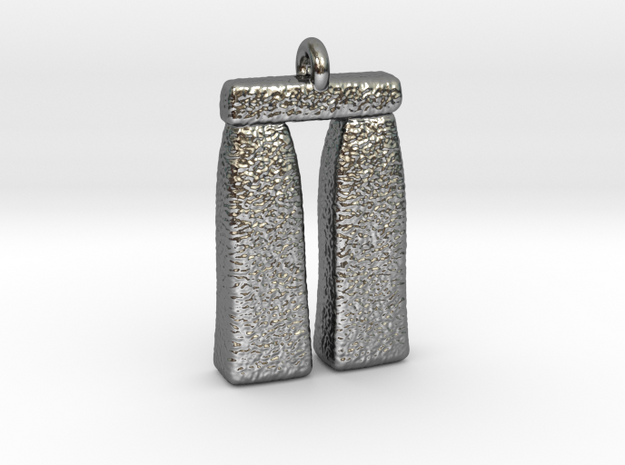 StoneHenge in Polished Silver
