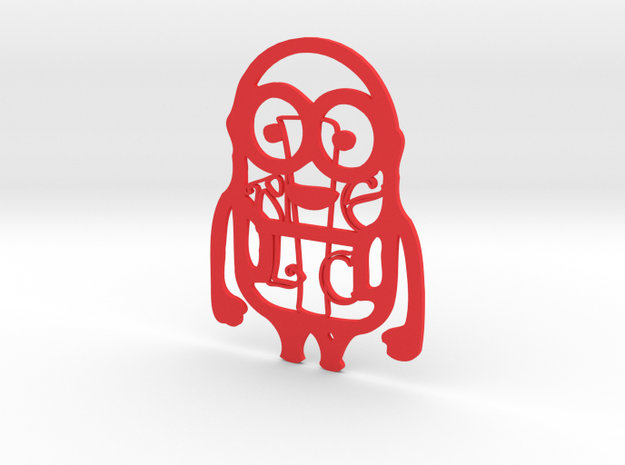 Personalised Minion - Alice in Red Processed Versatile Plastic