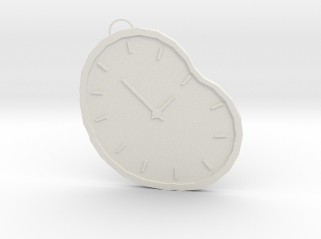 time necklace in White Natural Versatile Plastic