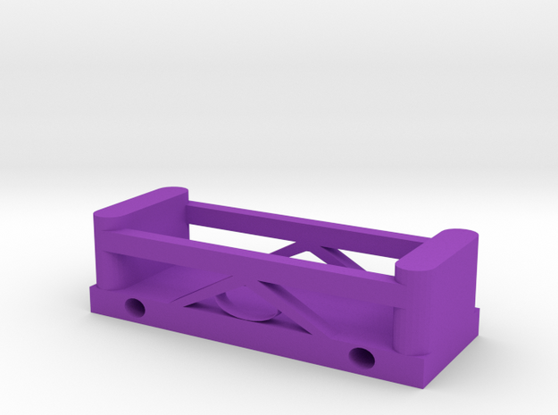 Mobile storage box(1) in Purple Processed Versatile Plastic: Large