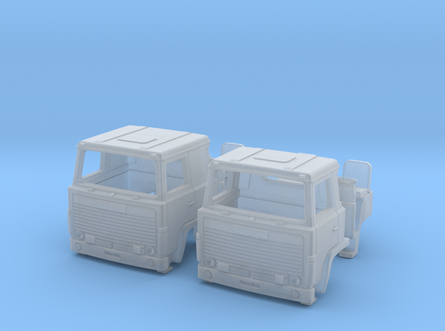 2 Replacement Cabs For Scania 141 N scale in Smoothest Fine Detail Plastic