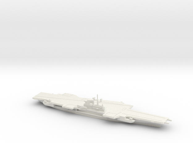 USS Coral Sea (CV-43), Final Layout, 1/1250 in White Natural Versatile Plastic