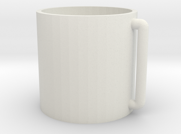 cup5 in White Natural Versatile Plastic