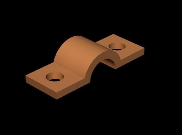 1:78 Trunnion brackets with holes (220) in Smooth Fine Detail Plastic