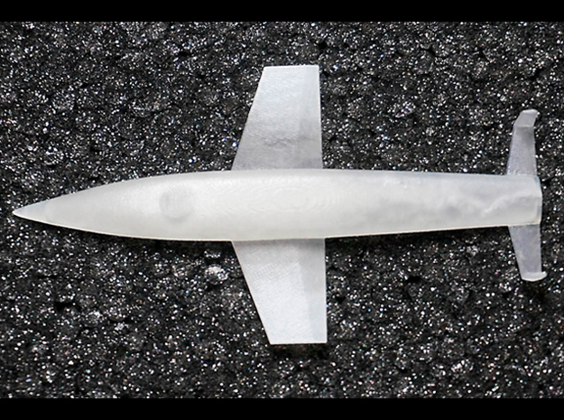 (1:350) Sanger Silbervogel (Amerika Bomber) in Tan Fine Detail Plastic