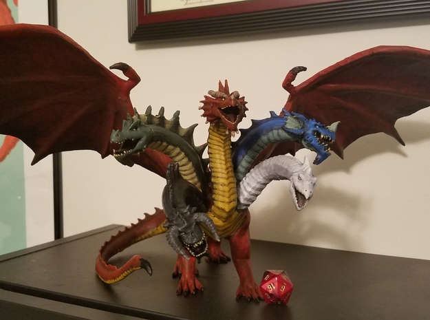 Tiamat , Queen of all Chromatic Dragons