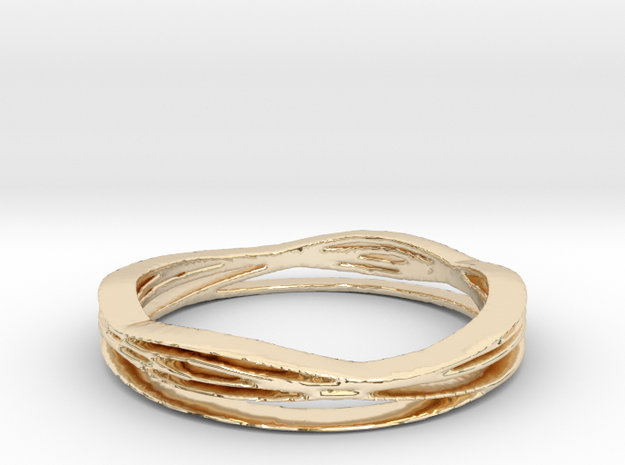 Boss1 Ring Size 8 in 14K Yellow Gold