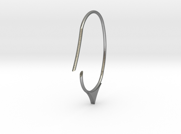 Hoop small size (SWH7a) in Natural Silver