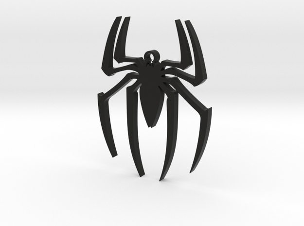 Spider-Man Pendant in Black Premium Versatile Plastic