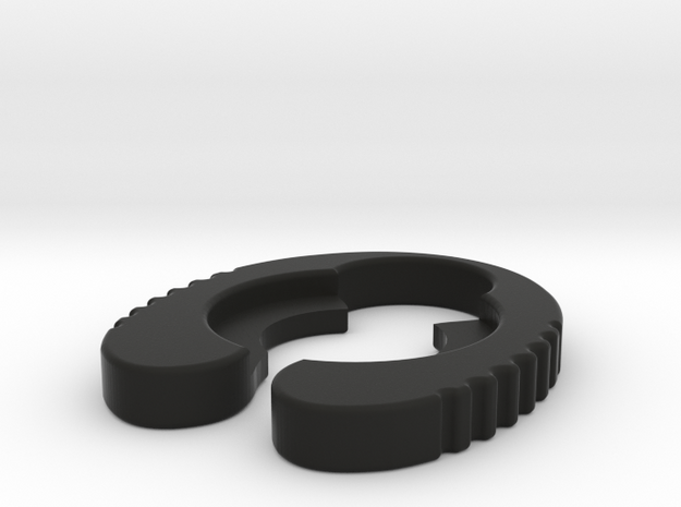 Genoa 20mm - Atty Gripper in Black Natural Versatile Plastic