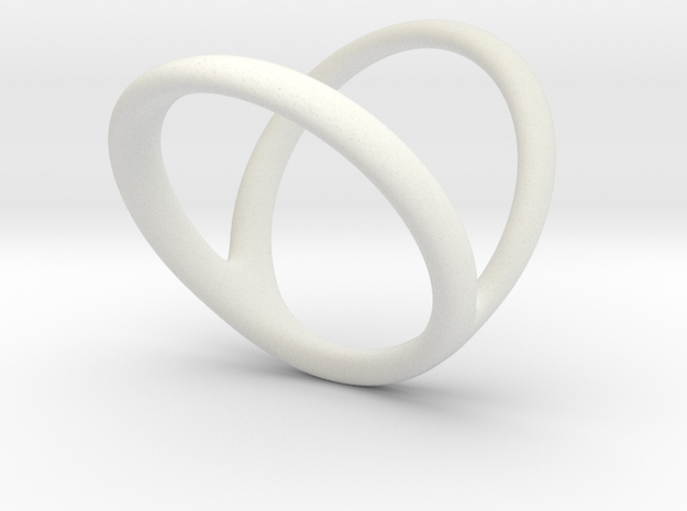 ring for Jessica pinkie-finger in White Natural Versatile Plastic
