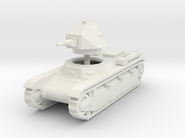 1/87 (HO) AMX 38 in White Natural Versatile Plastic