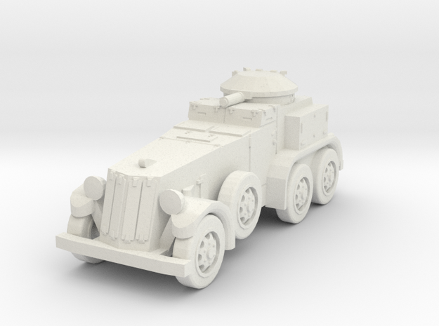 1/144 M1 (T9) armored car in White Natural Versatile Plastic