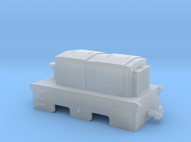 D1 H0e / 009 Diesel tractor in Smooth Fine Detail Plastic