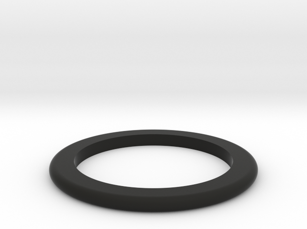 DM1-Ring 2.5mm in Black Natural Versatile Plastic