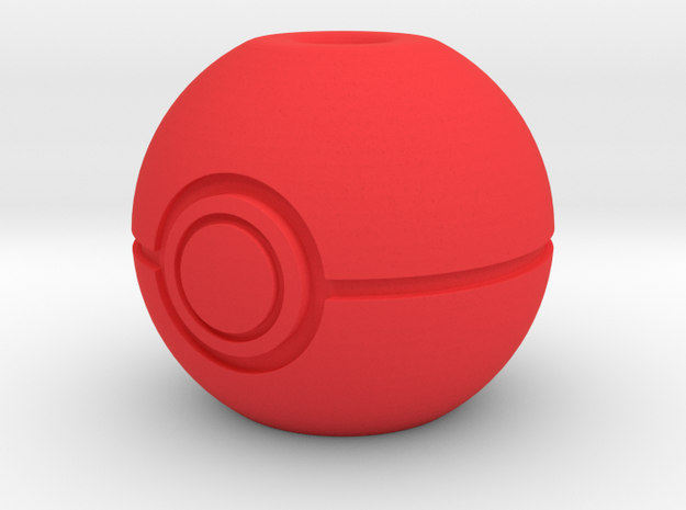 Begleri - Pokeball (1x) in Red Processed Versatile Plastic