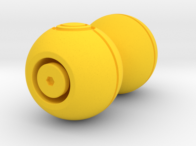 Begleri - Pokeball (Set) in Yellow Processed Versatile Plastic