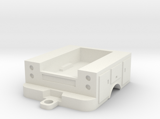 1/64 1 ton service body  in White Natural Versatile Plastic