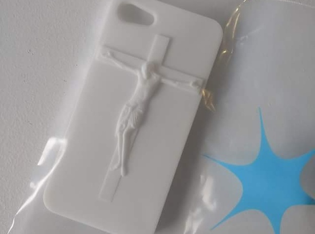 Jesus Christ IPhone7 Case in White Natural Versatile Plastic