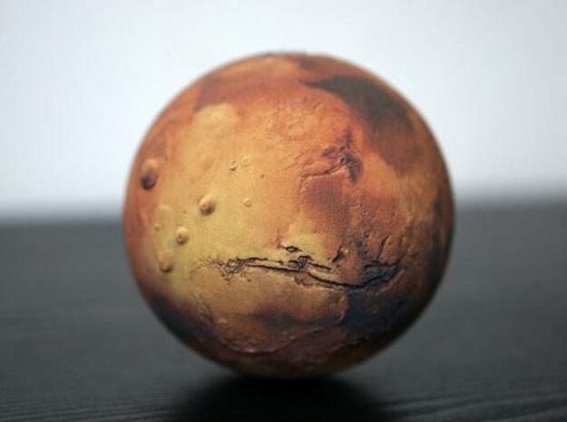 Mars in Full Color Sandstone