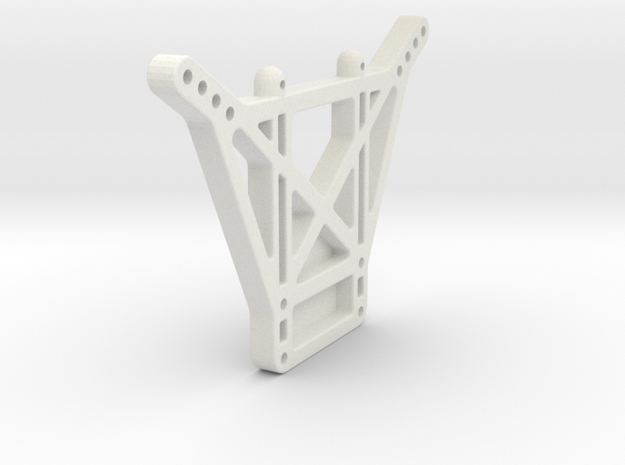 losi xxt rear shock tower in White Natural Versatile Plastic