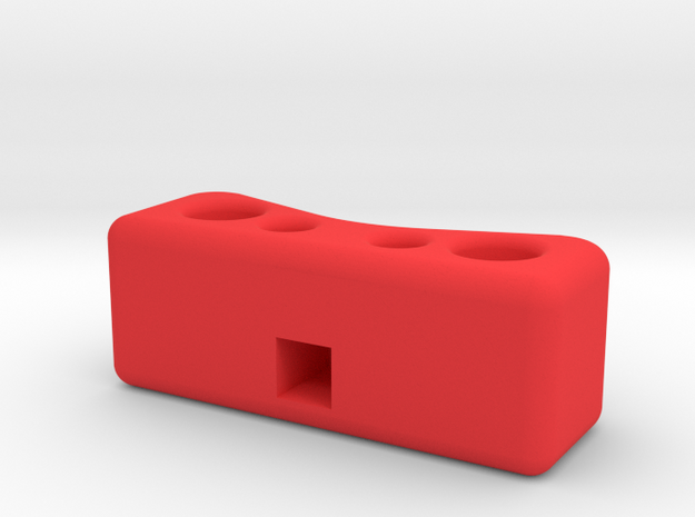 My Bumper in Red Processed Versatile Plastic