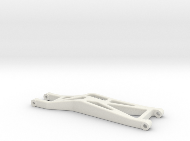 losi xxt and xxt cr front left suspension arm in White Natural Versatile Plastic
