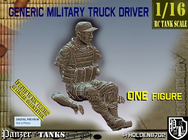1/16 Generic Truck Driver 005
