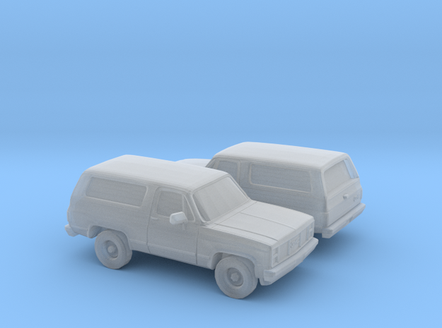 1/160 2X 1980-88 GMC Jimmy in Smooth Fine Detail Plastic