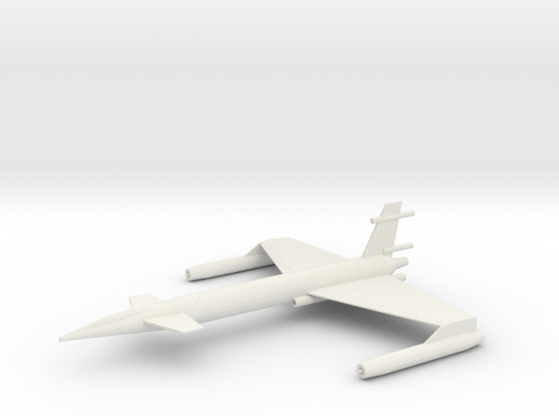 XAB-1 Scale 285:1 in White Natural Versatile Plastic