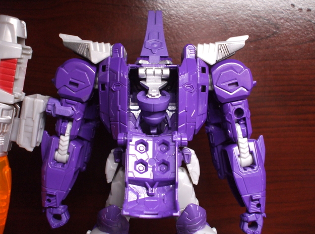 Transforming Neck Unit for TR Galvatron in Smooth Fine Detail Plastic