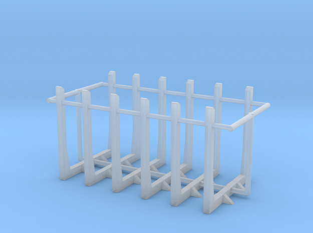 1/160 N Scale Log bunks for flatbed or frames