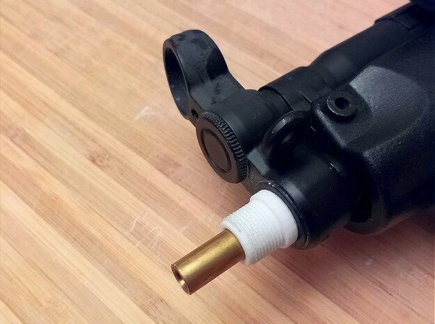 14mm- Muzzle Adapter for MP5 Front Iron Sight in Polished Bronze Steel