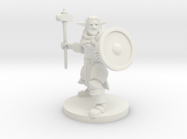 Forest Fey Guardian in White Natural Versatile Plastic