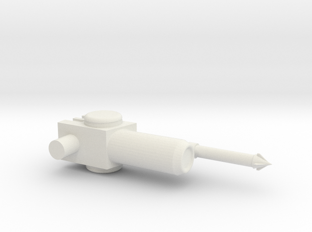 Seaspray Harpoon Gun in White Natural Versatile Plastic